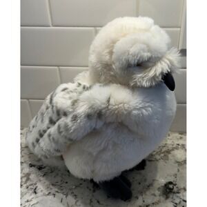 Hedwig Owl Plush Hand Puppet Plush Swivel Head 10" Wizarding World Universal‎